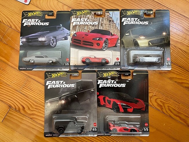 Hot wheels Yeni FF set