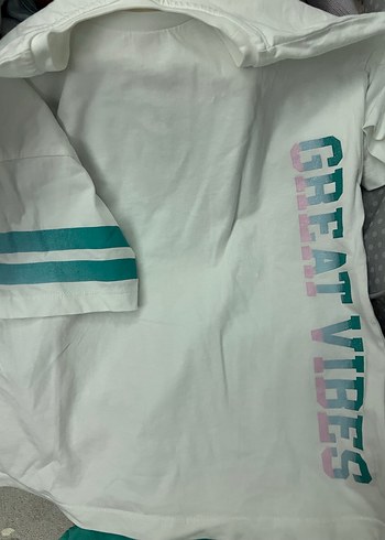 Kız çocuk şort tsırt takım - Görsel 2