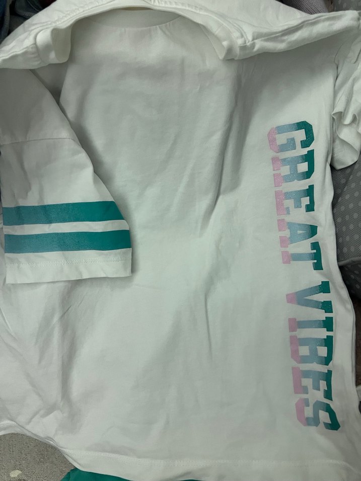 Kız çocuk şort tsırt takım - Görsel 2