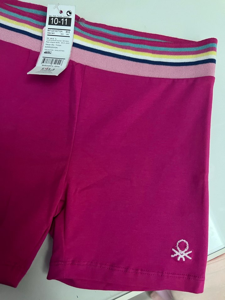 Kız çocuk şort tayt - Görsel 3