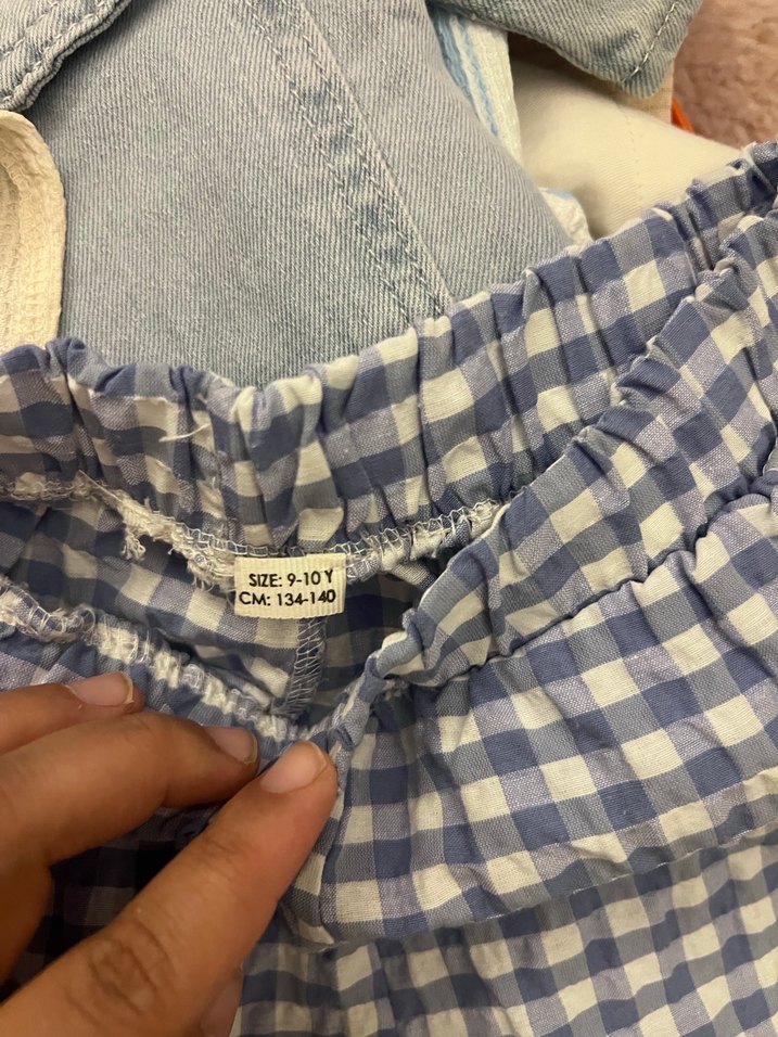 Kız Çocuk şort gömlek takım - Görsel 5