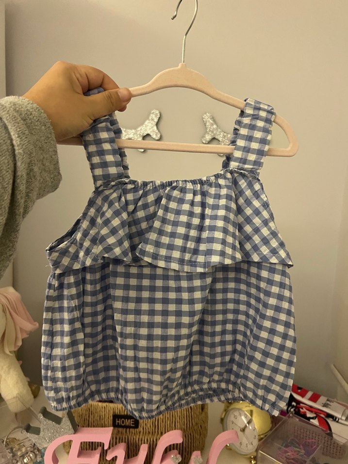 Kız Çocuk şort gömlek takım - Görsel 3