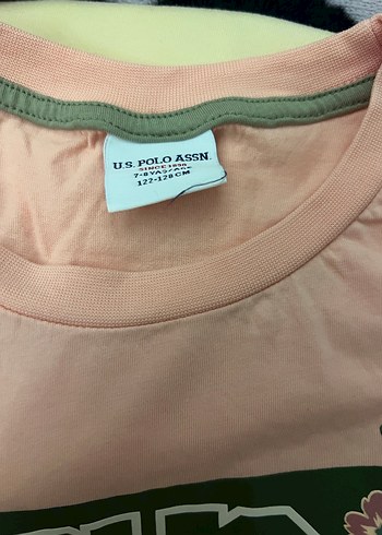 Usa polo kız çocuk şort tsırt takım - Görsel 4