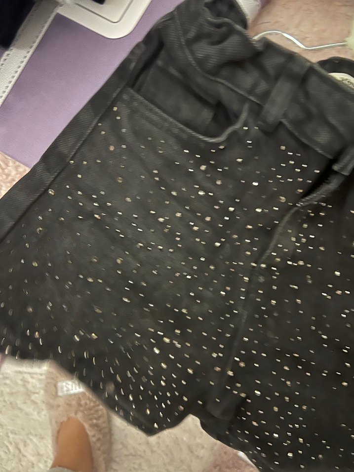 Kız çocuk kot şort - Görsel 2