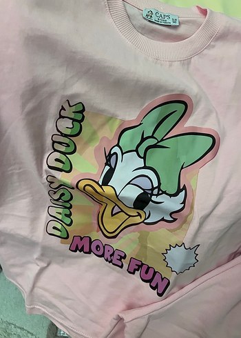 Kız çocuk şort tsırt takım - Görsel 2