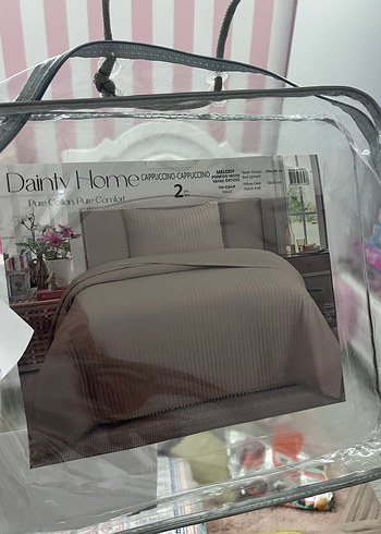 Tek kişilik ponponlu yatak örtüsü - Görsel 3