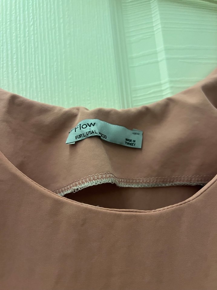 Drapeli Uzun Askılı Elbise - Görsel 3