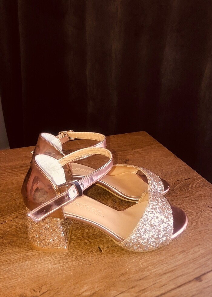 Simli şık prenses ayakkabısı - Görsel 3