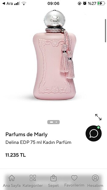 Parfüms de marly Delina 75 ml - Görsel 6