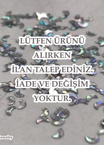 Diğer Gold Tektaş Topcuklu Hilal Halka Set