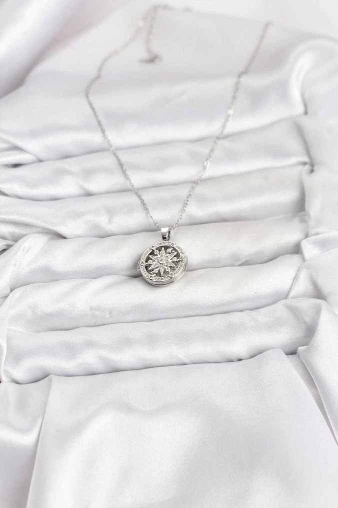 316L Çelik Açılabilir Gold Kolye - Görsel 2