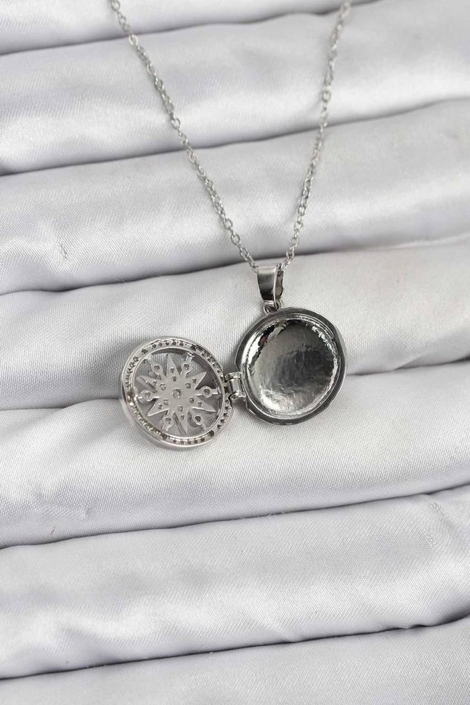 316L Çelik Açılabilir Gold Kolye - Görsel 3