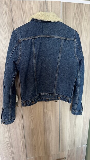 xs Beden lacivert Renk Levi?s Kot Ceket XS Beden