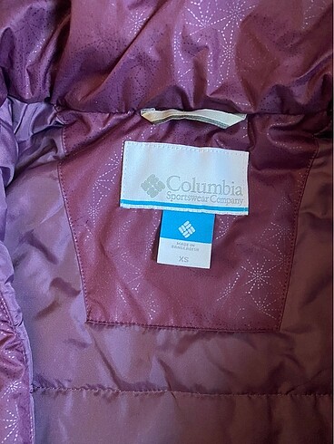 s Beden mor Renk Columbia Kadın Mont
