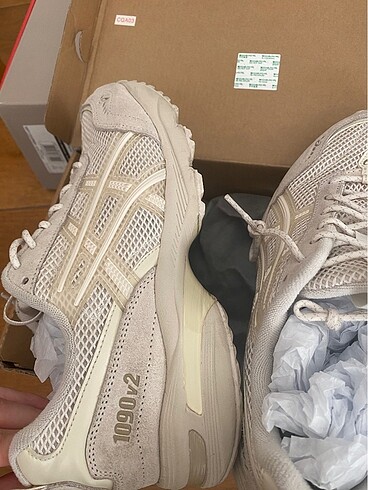 40 Beden ten rengi Renk Asics Gel 1090v2 Spor Ayakkabı