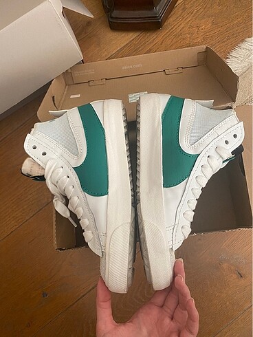 40 Beden beyaz Renk Nike Blazer Mid 77 Jumbo Sneaker