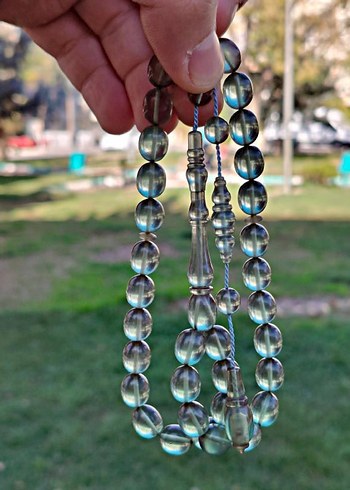 Ali Eriş Usta Eseri Ateş-i Kehribar Tesbih - Görsel 5