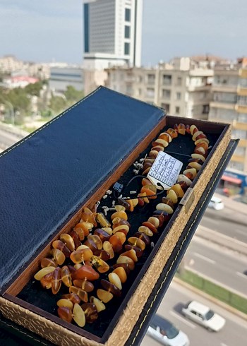 Rus Kaliningrad Kaya Damla Doğal Kehribar Yetişkin Kolye - Görsel 2