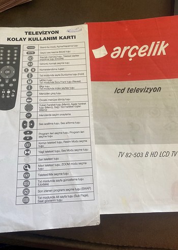 82 503 arcelik tv - Görsel 4