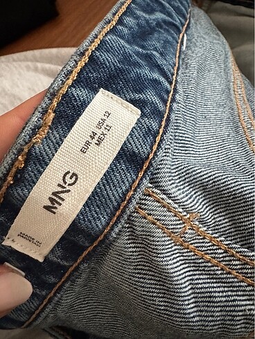 44 Beden mavi Renk Pantolon