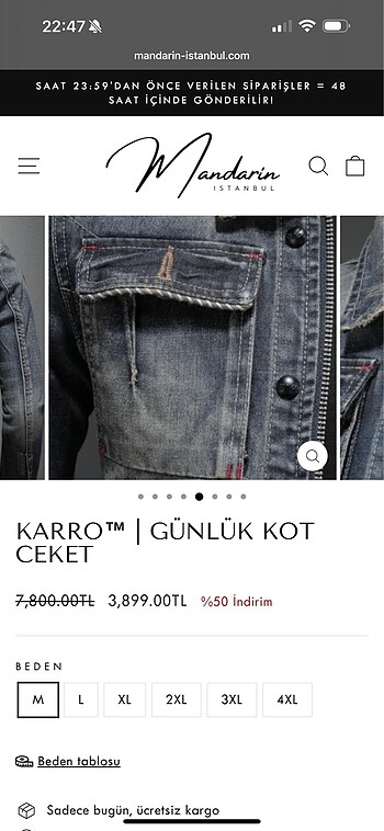 m Beden çeşitli Renk Kot ceket