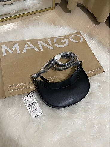 Mango oval çanta