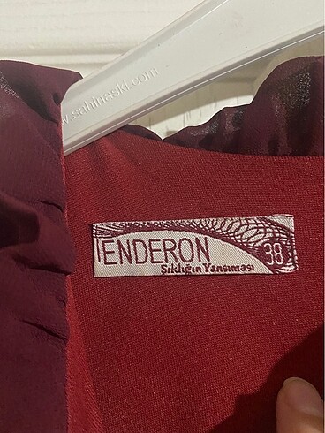 38 Beden Şifon elbise