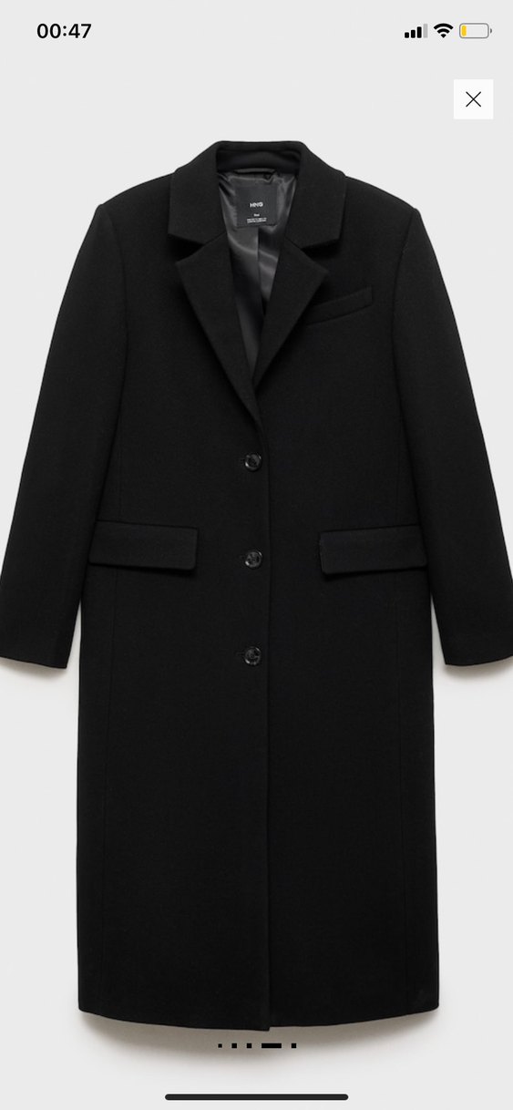 Mango  Kadın Uzun Kaban - Görsel 2