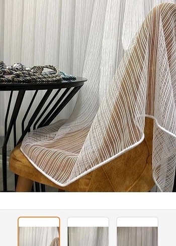 Taç tül perde - Görsel 2