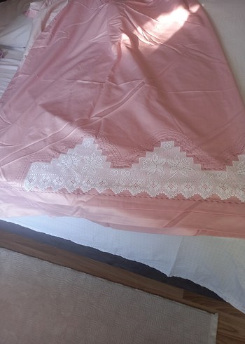 Dantelli Yatak Örtüsü - Görsel 6