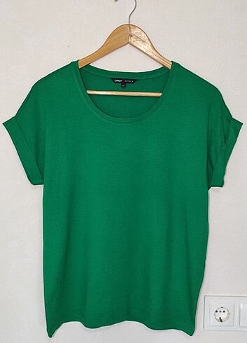 Only Only Kadın Bisiklet Yaka T-shirt
