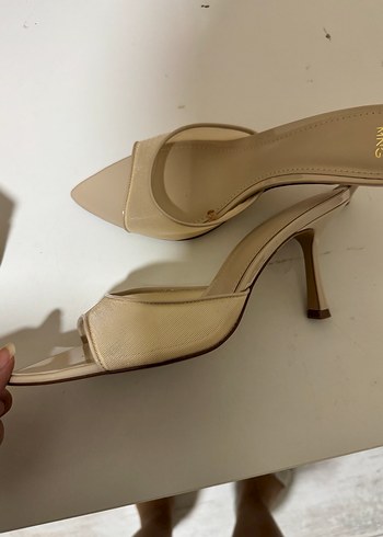 Mango topuklu terlik - Görsel 4