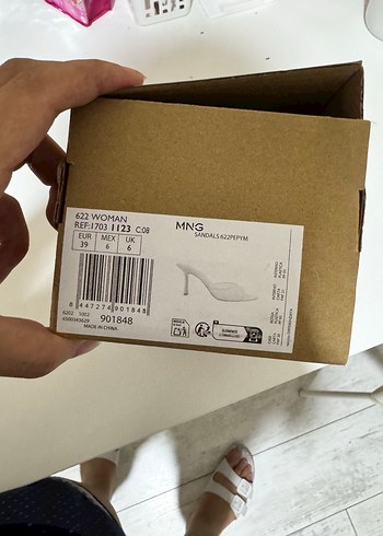 Mango topuklu terlik - Görsel 7