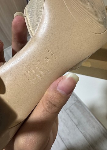 Mango topuklu terlik - Görsel 6