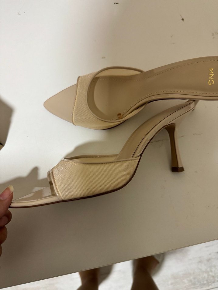 Mango topuklu terlik - Görsel 4