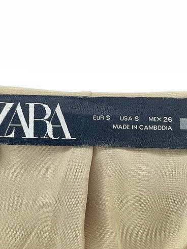 s Beden ten rengi Renk Zara Blazer %70 İndirimli.