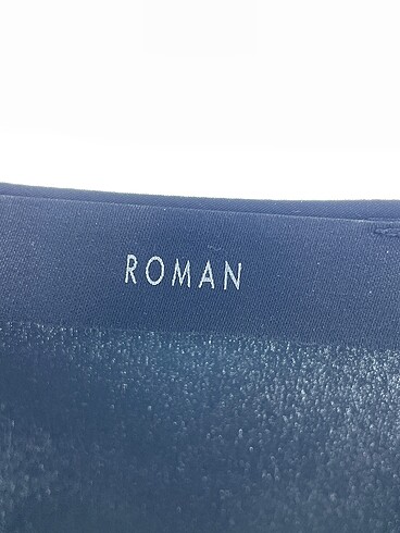 38 Beden siyah Renk Roman Marka Bluz %70 İndirimli.