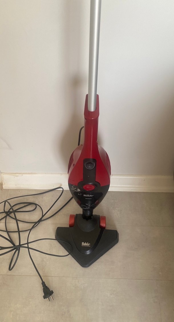 Fakir Kırmızı Dikey Elektrikli Süpürge - Görsel 2