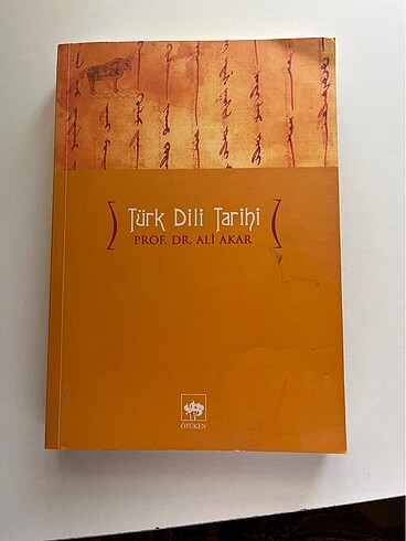 Türk dili tarihi kitabı