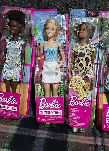 Barbie 3 adet barbi