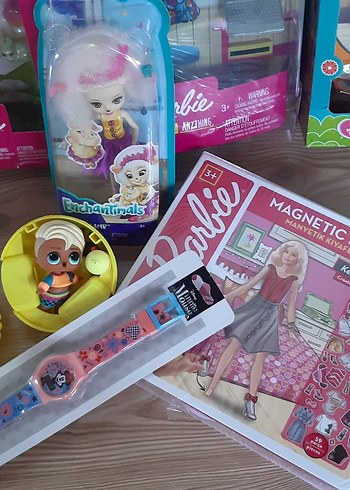  Beden Renkli Barbie Bebek Seti
