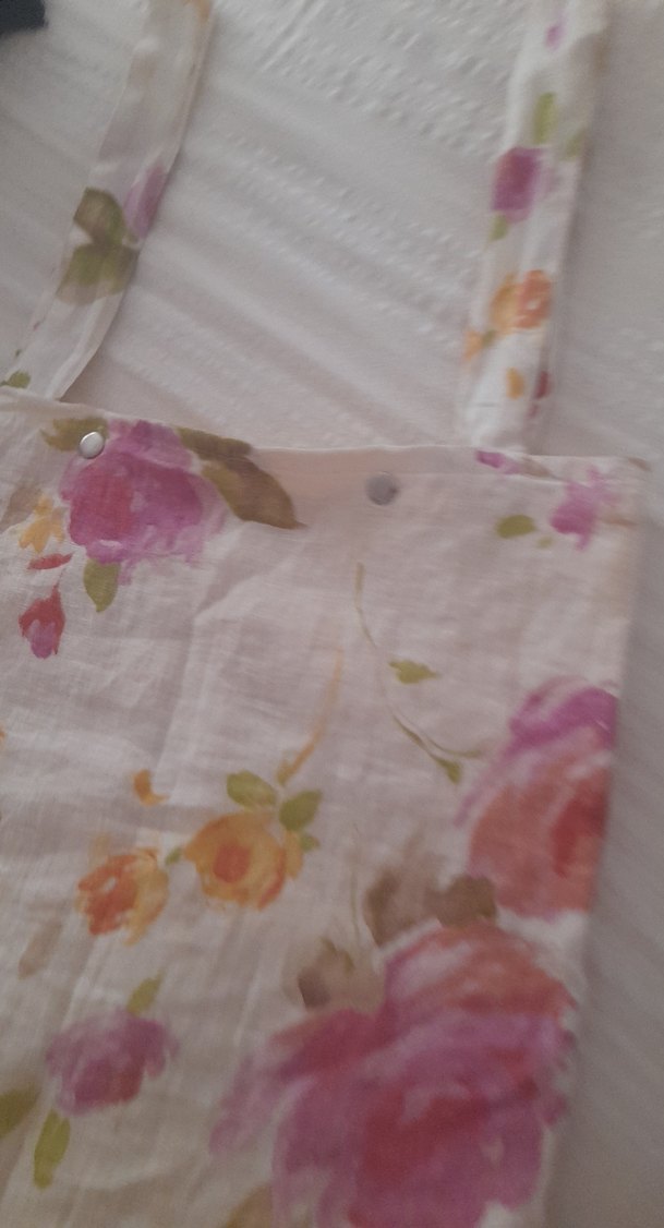 Kadın kumaş  canta - Görsel 2