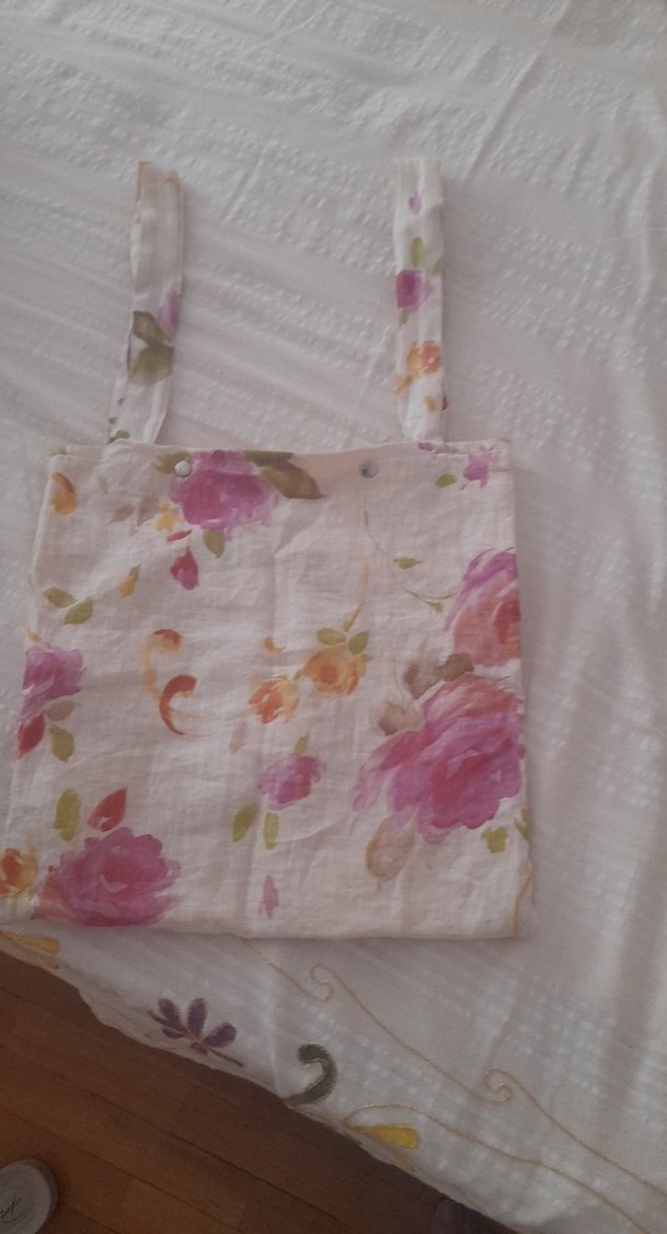 Kadın kumaş  canta - Görsel 3