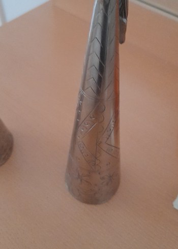 Gri Metalik Figürin Seti - Görsel 6