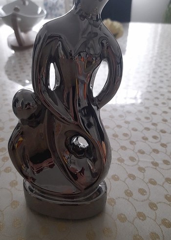 Siyah Parlak Modern Figürin - Görsel 2