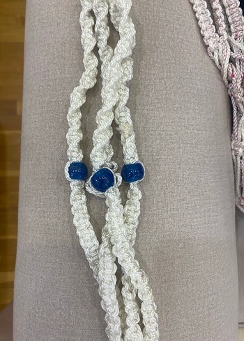 Makrome çiçek askılık - Görsel 2