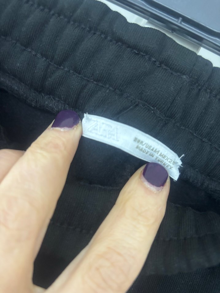 Siyah Kadın Midi Kumaş Pantolon - Görsel 4