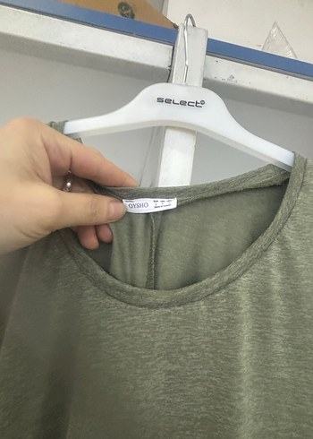 Kadın Haki Uzun Salaş Kolsuz Elbise - Görsel 3