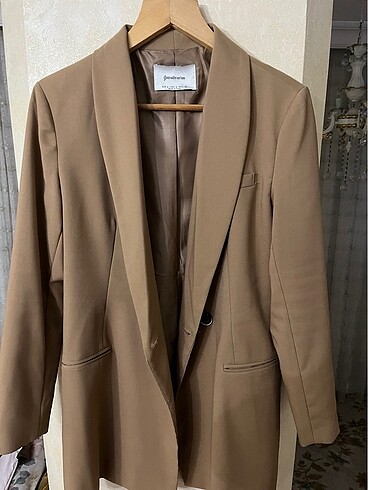 l Beden camel Renk stradivarius ceket