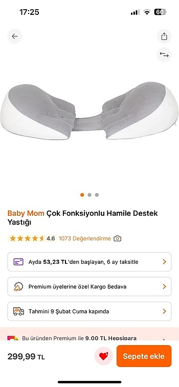 Hamile destek yastığı